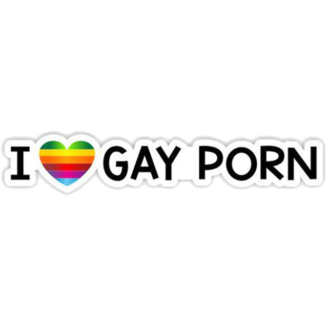 I ♥ Gay Porn Bumper Sticker