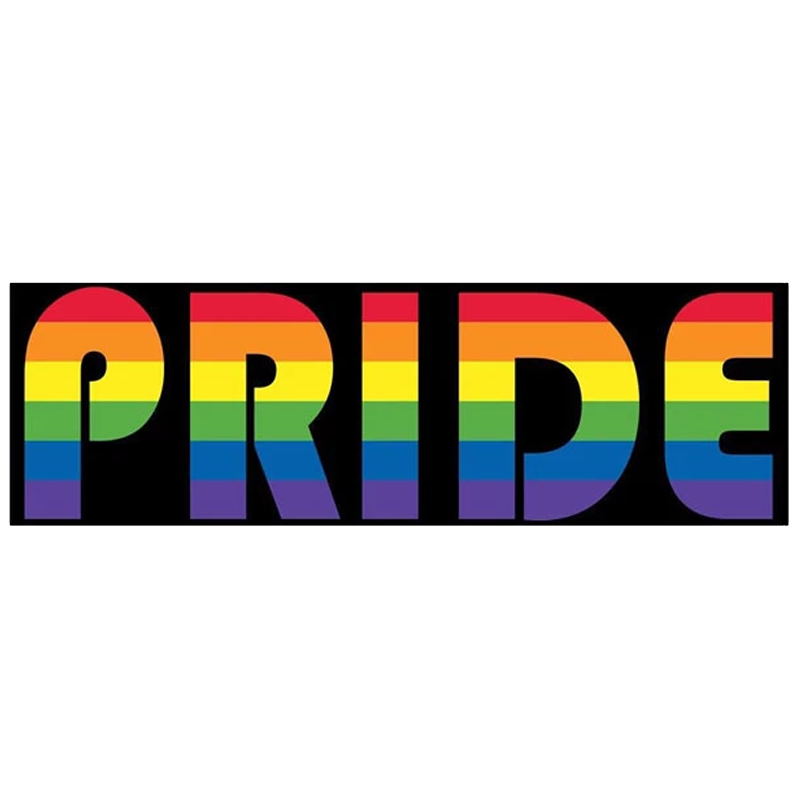 Gay PRIDE Rainbow Bumper Sticker