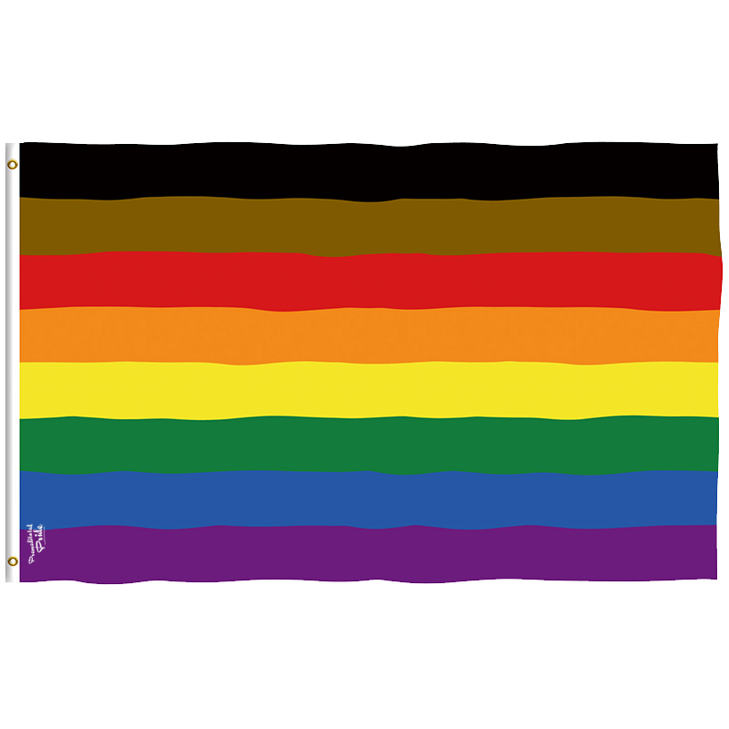 Philidelphia Rainbow Pride Flag
