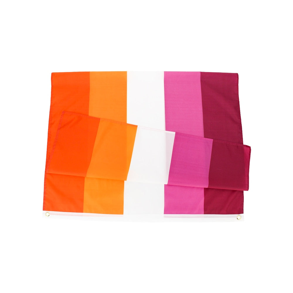 Lesbian Sunset Pride Flag