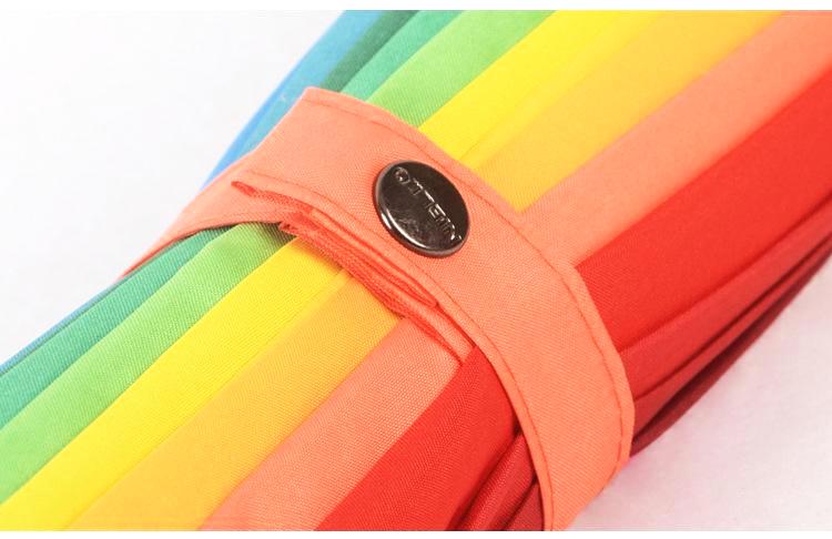 The Rainbow Striped Umbrella