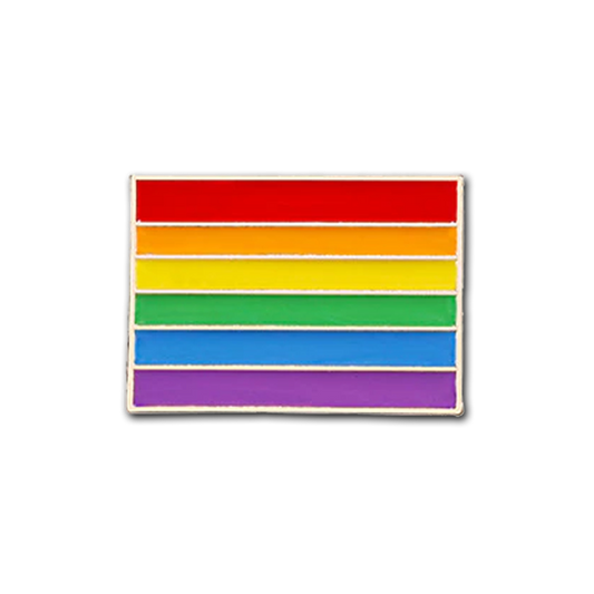 Gay Pride Rainbow Flag Pin