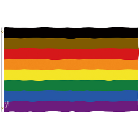Philidelphia Rainbow Pride Flag