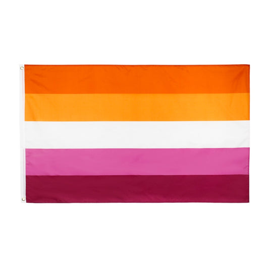 Lesbian Sunset Pride Flag