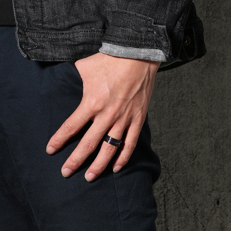 The Groovy Rainbow Ring