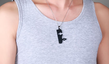 Gay Yin Yang Couples Necklaces