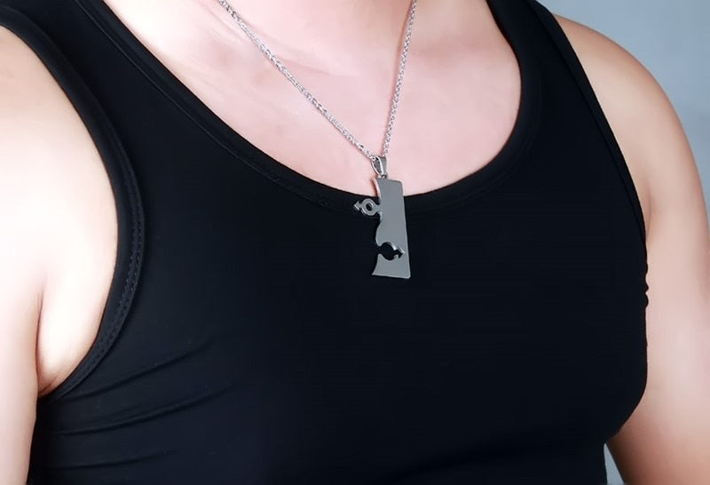 Gay Yin Yang Couples Necklaces